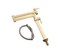 Rubinetto riempipentola in ottone, montaggio su piano cottura, rubinetto pieghevole, braccio girevole a doppio giunto estensibile, solo acqua fredda Con controllo di flusso