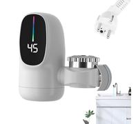 Rubinetto Riscaldatore di Acqua Istantaneo Senza Serbatoio, Riscaldatore Acqua Istantaneo Senza Serbatoio Con Display Digitale A LED, Rubinetto per Casa Interni Camping-Car Hotel Cucina