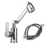 Rubinetto robotico rubinetto robotizzatore robotizzatore di rubinetto robotico a 1080 gradi for lavare i capelli/il viso (3) (3)