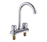 Rubinetto robusto doppio da per rubinetto miscelatore lavabo bagno