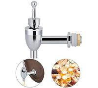 Rubinetto rubinetto di rame rubinetto per distributore di bevande birra barile vino bevanda(Cromo12mm)