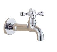 Rubinetto, Rubinetto for piscina con mocio cromato lucido e rubinetti for acqua da giardino for lavatrice(D)