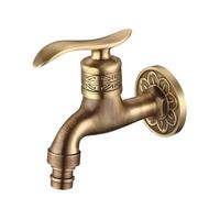 Rubinetto, Rubinetto in ottone antico intagliato for giardino esterno e lavatrice(Model 1)