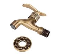 Rubinetto, Rubinetto in Ottone Stile Antico, Rubinetti dell'acqua Fredda della Lavanderia