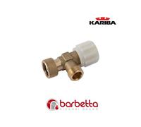RUBINETTO SCOMPONIBILE D'ARRESTO 3/8 3/8 KARIBA 305229