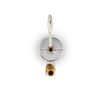 Rubinetto sebatoio benzina monster-show corpo rotondo uscita verso il basso 66-7