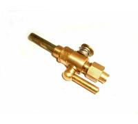 RUBINETTO SERBATOIO BENZINA OTTONE PETCOCK 1/4" - TRIUMPH NORTON BSA