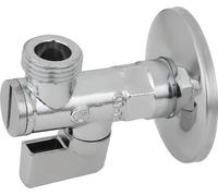 RUBINETTO SOTTOLAVABO A SFERA con filtro e rosetta