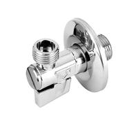 RUBINETTO SOTTOLAVABO A SFERA IN OTTONE CROMATO CON FILTRO 1/2"X1/2" EUROTERMO