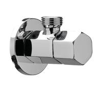 RUBINETTO SOTTOLAVABO D'ARREDO MOD. ESAGONALE 1/2X10 1/2"x10