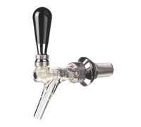 Rubinetto spillatore birra - con compensatore modello Speedy X trasparente, cromato