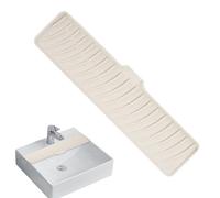 Rubinetto Splash Guard - 42 x 10 x 1,3 cm Kitchen Sink Drainer Mat | Non Slip Mat, Rubinetto Splash Guard, Counter Protector, Dish Drying Pad per Sink, Bathroom, Coffee Machine & Bar