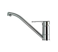 Teka Rubinetto Monocomando ML – Cromato argentato acciaio inossidabile – Altezza 16,7 cm