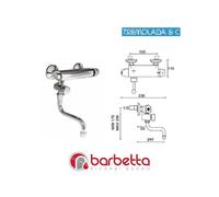 RUBINETTO TEMPORIZZATO A MURO RICAMBIO TREMOLADA 462TMSRG