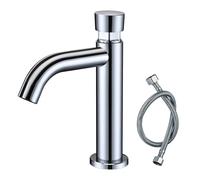 Rubinetto Temporizzato Acqua Fredda Lavabo BuntHaus, WC Ospiti, Cromato
