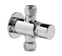 Rubinetto temporizzato doccia serie MODERN a parete con comando a pulsante - Idral