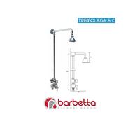 RUBINETTO TEMPORIZZATO ESTERNO DOCCIA RICAMBIO TREMOLADA 468HRGMIX