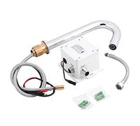 Rubinetto Touchless Sensore Elettronico Automatico, Rubinetto Lavello Vivavoce a Mani Libere Attivabile Al Movimento, Installazione Semplice con Impugnatura Singola, Miscelatore Caldo e Freddo (#2)