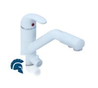 Rubinetto Tre Vie Miscelatore Bianco