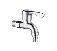 Rubinetto tutto in rame for lavatrice, 4 punti, da parete, for esterni, giardino, G1/2 persone, apri rapidamente il rubinetto