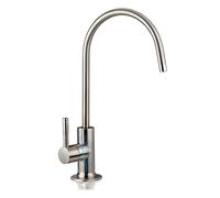 RUBINETTO UNA VIA A CIGNO SATINATO