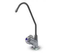 RUBINETTO UNA VIA CON MANOPOLA PIATTA