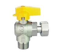 rubinetto valvola a sfera 1/2'' m/f gir. a squadra en 331 GAS