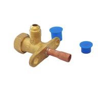 RUBINETTO VALVOLA TRE VIE 1/4 SAE CLIMATIZZATORE UNITA' ESTERNA