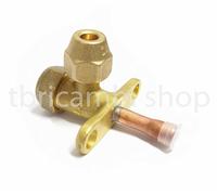 RUBINETTO VALVOLA TRE VIE 1/4 SAE CLIMATIZZATORE UNITA' ESTERNA