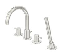 Steinberg 100 miscelatore a due comandi, per vasca, 100 2400 BN, 100 nichel spazzolato [Rubinetteria Bagno > Rubinetteria Vasca]