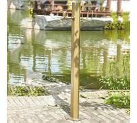 Rubinetto verticale da giardino resistente al gelo Rubinetto per acqua antigelo con beccuccio lungo montato a terra 98 x 6,4 cm per un uso invernale affidabile
