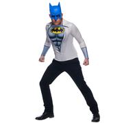 Rubini Dc Comics Batman Photoreal Top Maschera Adulti Uomo Costume Halloween