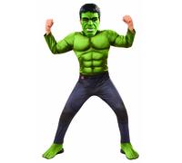 Rubie's Official Marvel Avengers Endgame Hulk Deluxe Childs Costume, Kids Superh