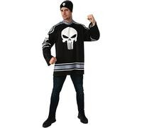 Rubini Marvel Punisher Jersey Maglia & Maschera Adulti Costume Halloween 702140
