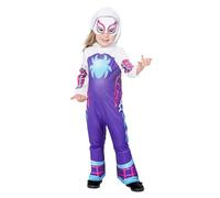 Costume Da Bambino Fantasma Ragno Marvel Supereroe Ufficiale Età 2-6
