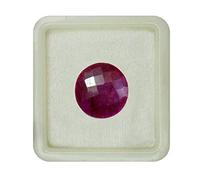 Rubino certificato originale da 55 Carat, gemme sciolte, Chekar da 32 Carat, forma rotonda, pietra portafortuna Singh Rashi Ratan, pietra Surya, articoli per l'arte e l'artigianato.