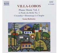 Heitor Villa-Lobos PROLE DE BEBE SUITE NO.1 - Sonia Rubinsky (CD) Album