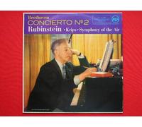 Rubinstein, Artur - Rubinstein, Artur Beethoven Concerto No 2 LP RCA 3L16196 EX/VG 1958 Spanish pressing