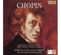 Rubinstein - Frédéric Chopin: Sonata Op.35,Polonaise Op.53, Waltz, Nocture, Préludes, Berceuse