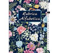 Rubrica Alfabetica A4: Quaderno grande a righe Rubrica Telefonica
