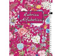 Rubrica Alfabetica A4: Quaderno grande a righe Rubrica Telefonica