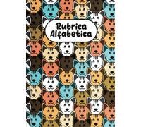 Rubrica Alfabetica: A5 Rubrica dalla A alla Z con 4 Pagine per ogni lettera | Organizzatore Alfabetico con Indice | Tema Gatti