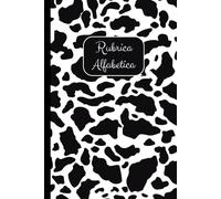 Rubrica Alfabetica: Organizzatore Alfabetico dalla A alla Z | 4 pagine per ogni lettera | Formato A5- 108 Pagine