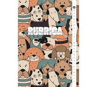 Rubrica Alfabetica: Pratico Organizzatore A5 | 4 Pagine per Lettera dalla A alla Z | Cani