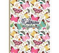 rubrica alfabetica quaderno: A4 Con 4 Pagine per ogni lettera (110 Pagine)