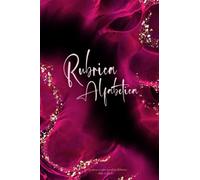 Rubrica Alfabetica Quaderno a5 righe: Organizzatore Alfabetico dalla A alla Z. Taccuino a5 righe, Marble Copertina.