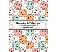 Rubrica Alfabetica: Quaderno Alfabetico A4 Con 6 Pagine per ogni lettera | 160 Pagine | Segno per ogni lettera