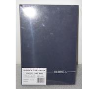 RUBRICA TELATA CARTONATA A4 FG.192 GR.60 1R