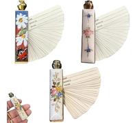 Rubrica telefonica in ottone smaltato antico - Mini taccuino tascabile retrò, diario compatto, facile da mettere in borsa e in tasca, regalo da collezione per donne e amanti del vintage (3 pezzi)