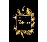 Rubrica Telefonica: Organizer di Contatti per Famiglia e Amici con Indice Alfabetico A-Z .